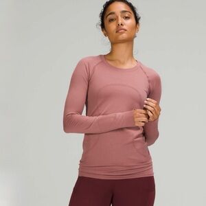 Lululemon Swiftly Tech Long Sleeve
Shirt - Spiced Chai